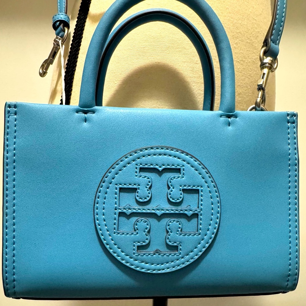 Tory Burch Mini Ella in Blue - Picture 2 of 8